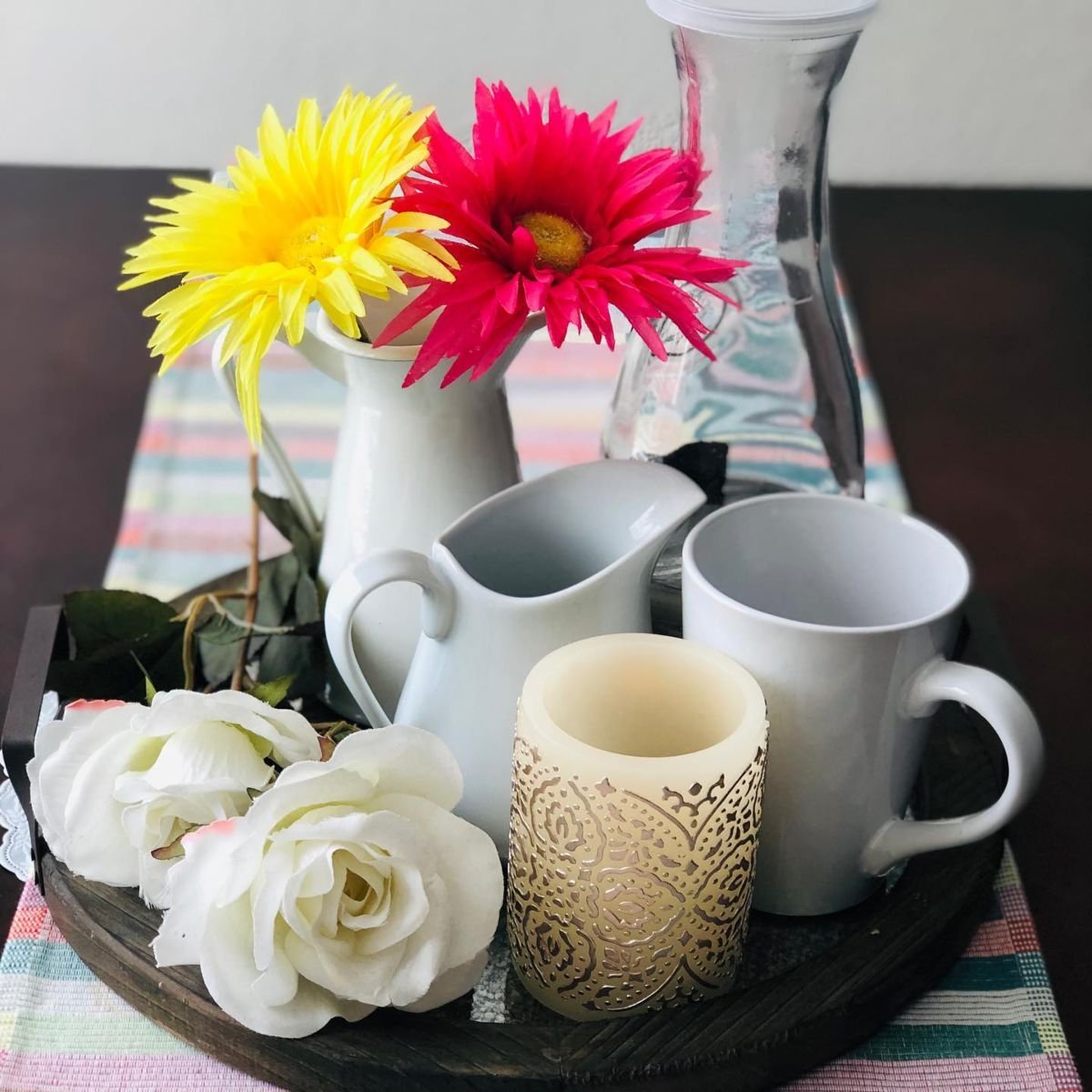 Cozy Table Centerpiece