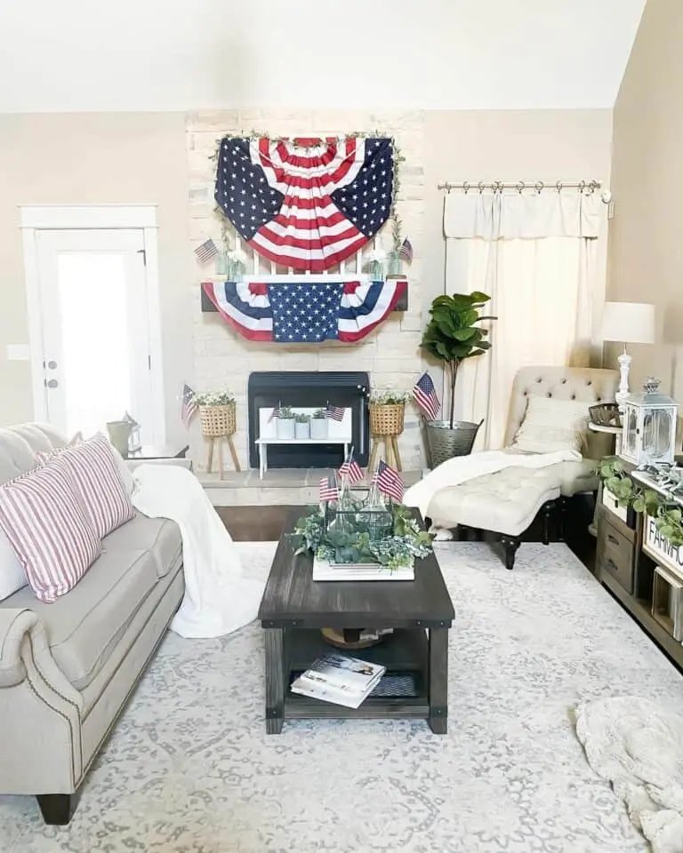 Fireplace Banner Display