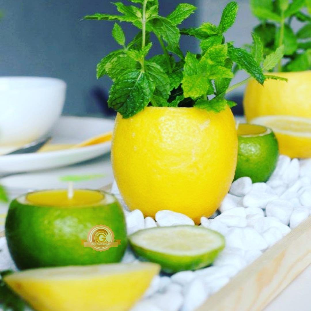 Fresh Mint Centerpiece