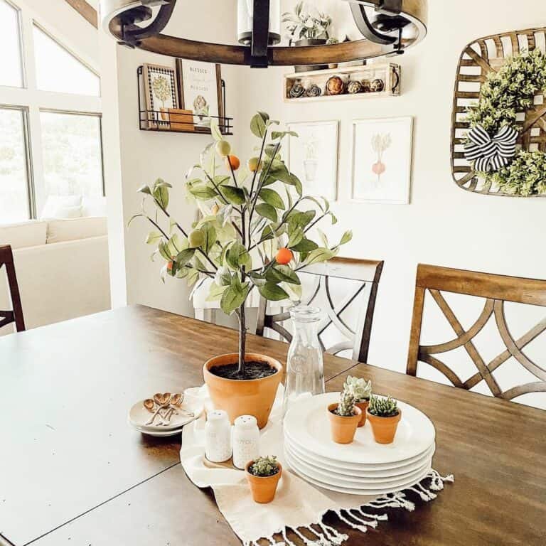 Greenery and Terracotta