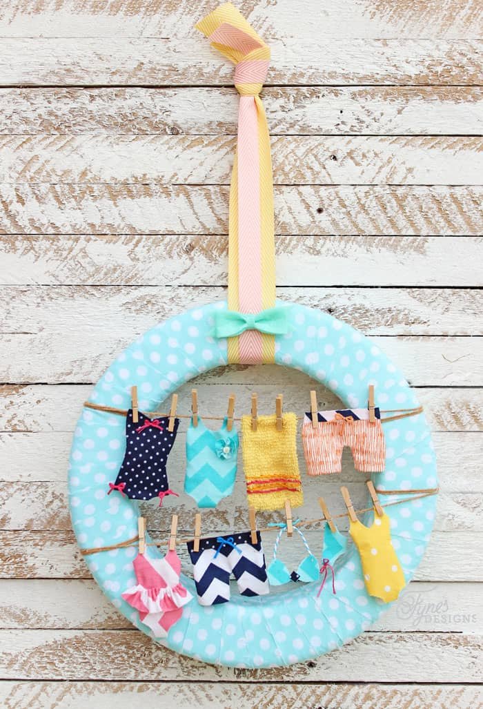 Mini Swimsuit Wreath