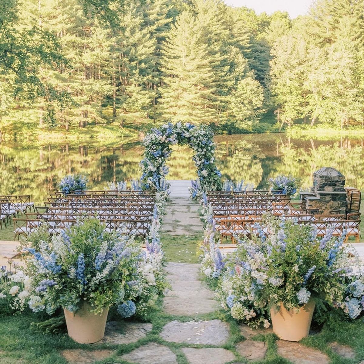 Natural Green and Blue