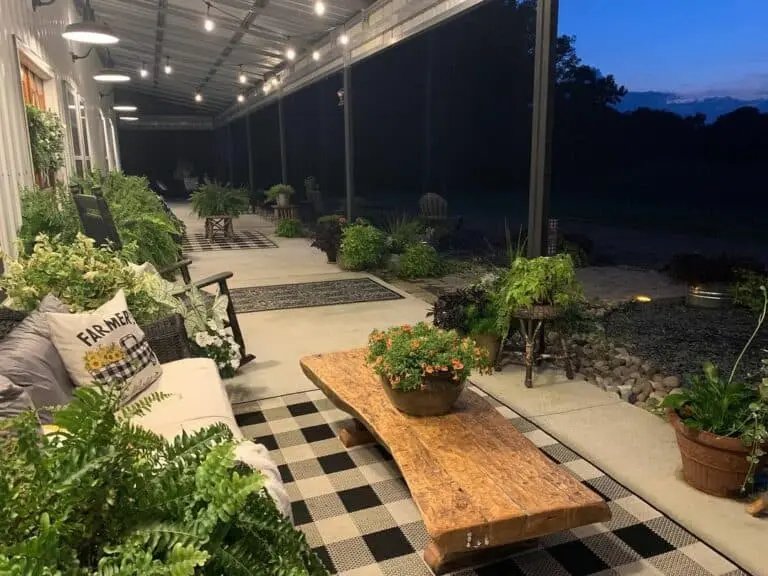 Natural Porch Materials