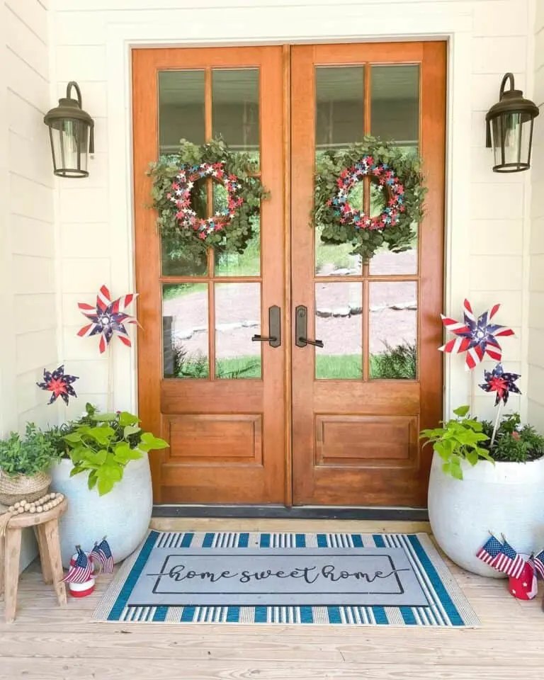 Outdoor Porch Wreaths