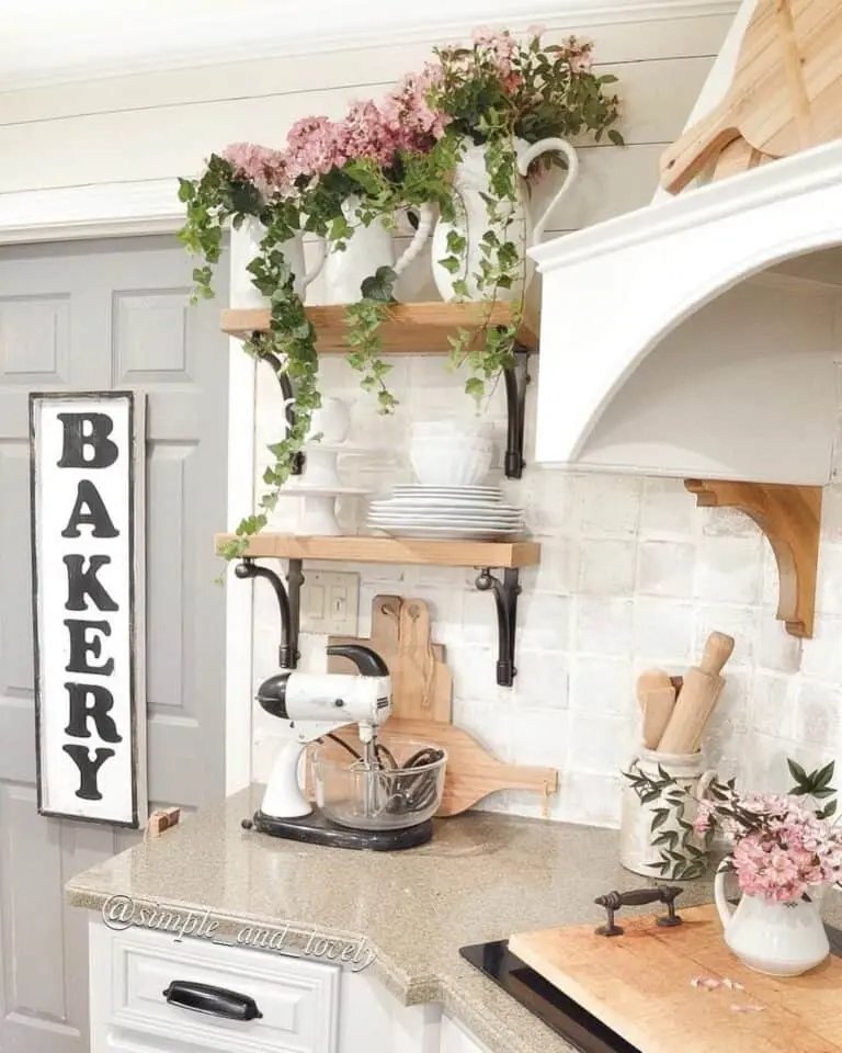 Pink Flower Pitchers