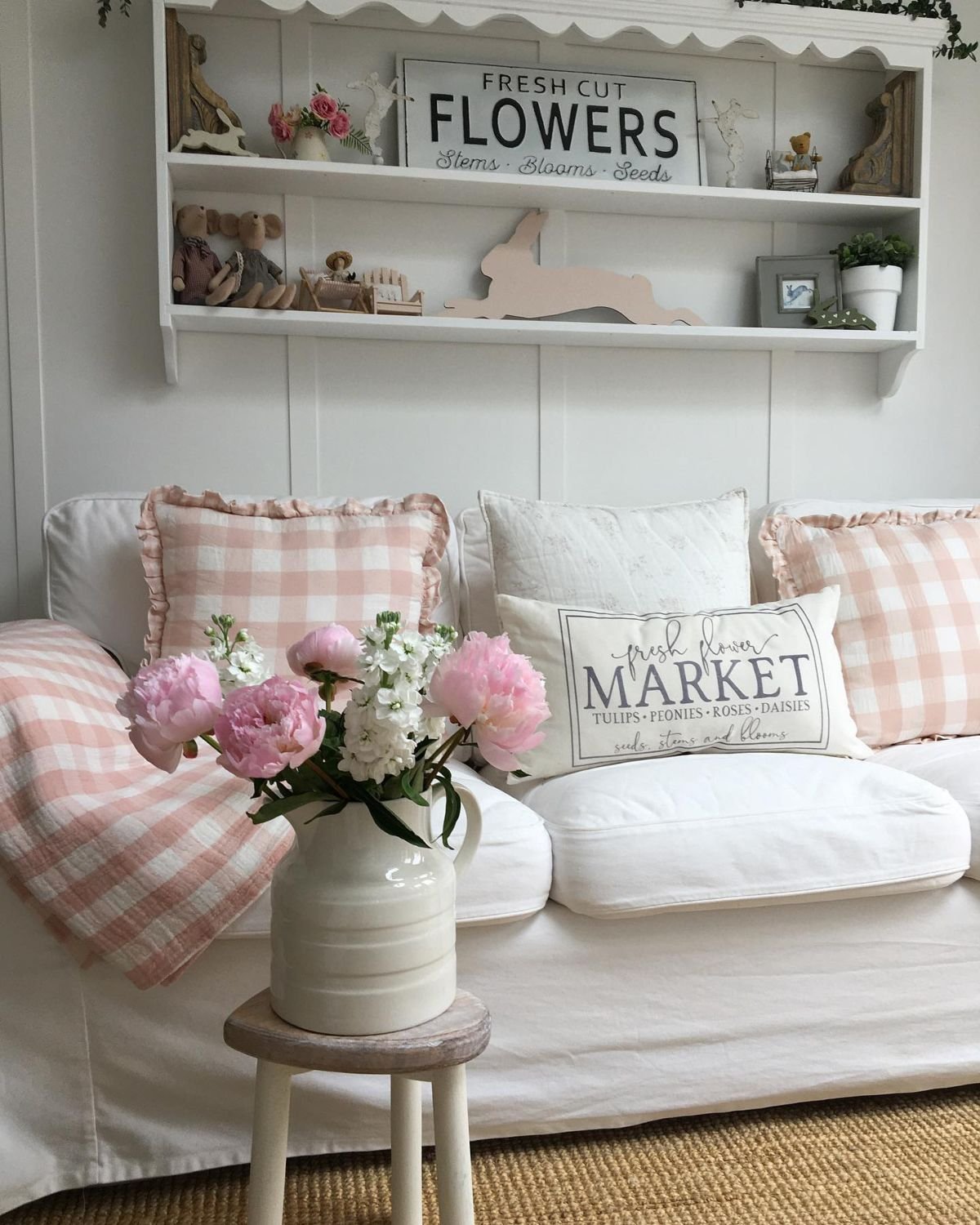 Pink Peony Florals