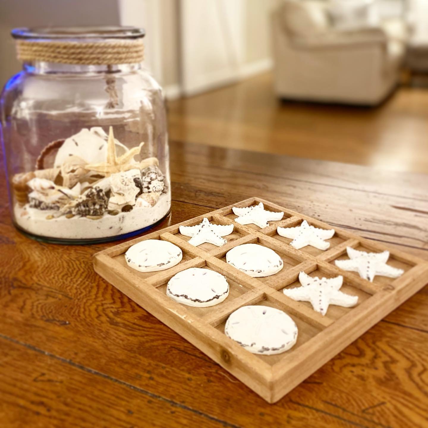 Plaster Sea Creature Tic Tac Toe