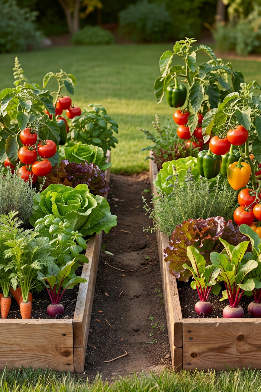 Raised Beds for Edible Gardens