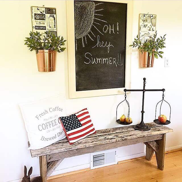 Rustic Wood Bench