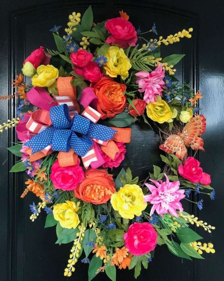 Summer Wildflower Wreath