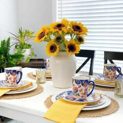Sunflower Table Bouquet