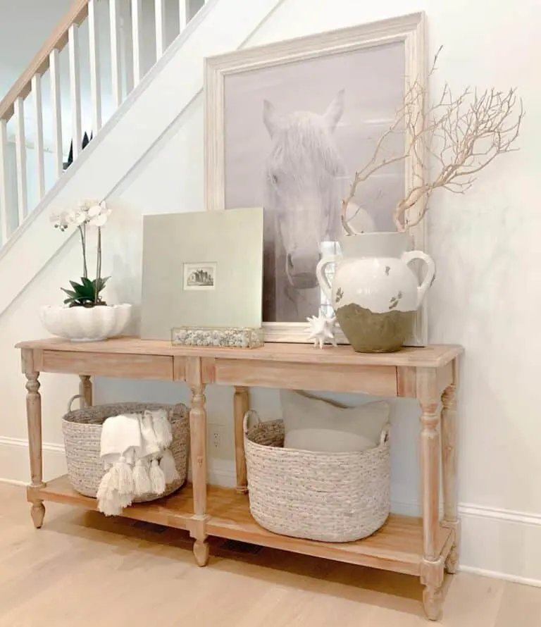 Wooden Console Table