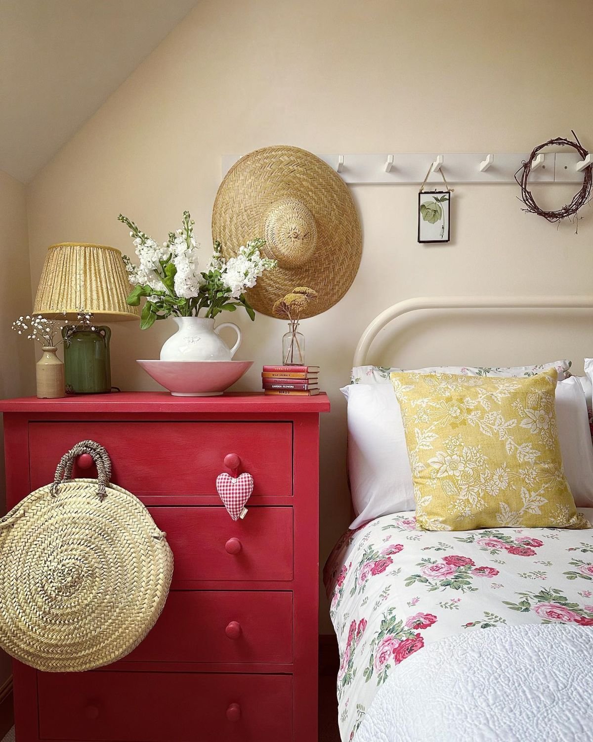 Wooden Key Coat Rail