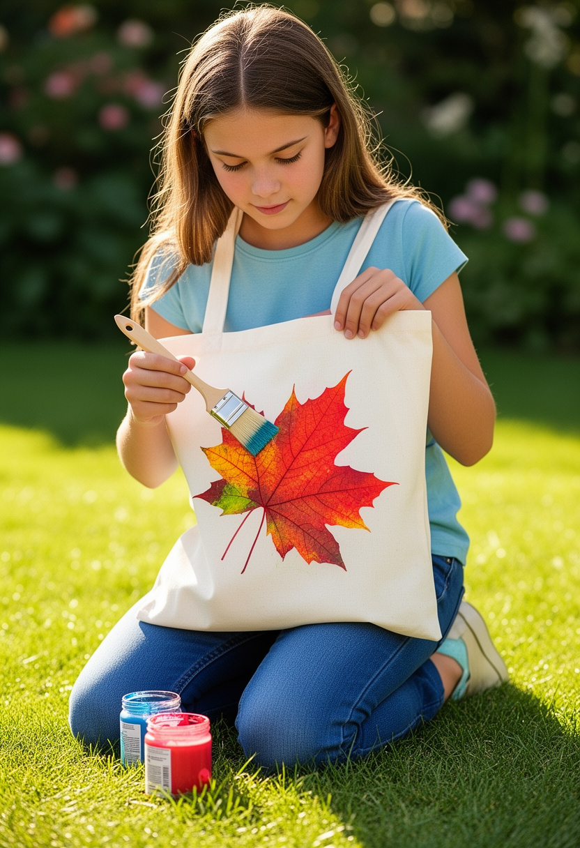 Outdoor Leaf Print Textiles