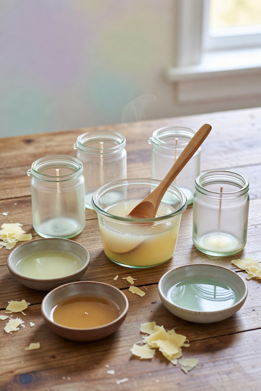 Handmade Candle Pouring Party