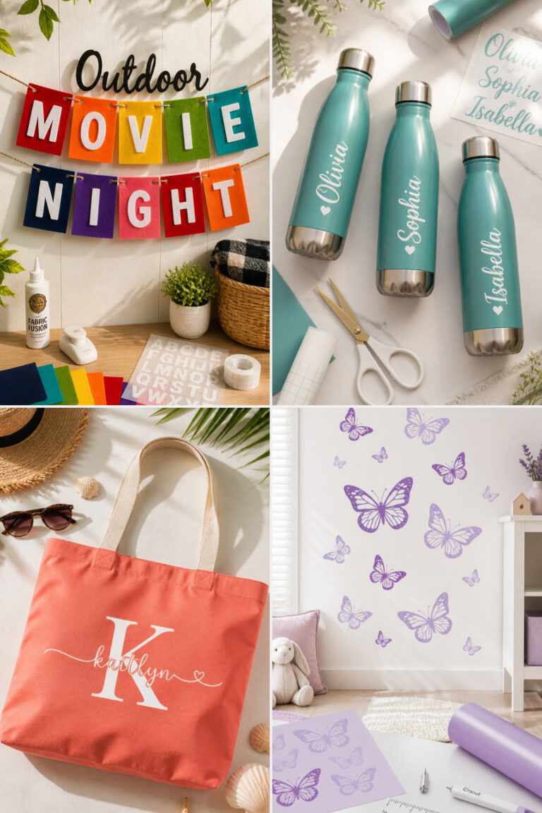 10 Easy Summer Cricut Projects for Beginners