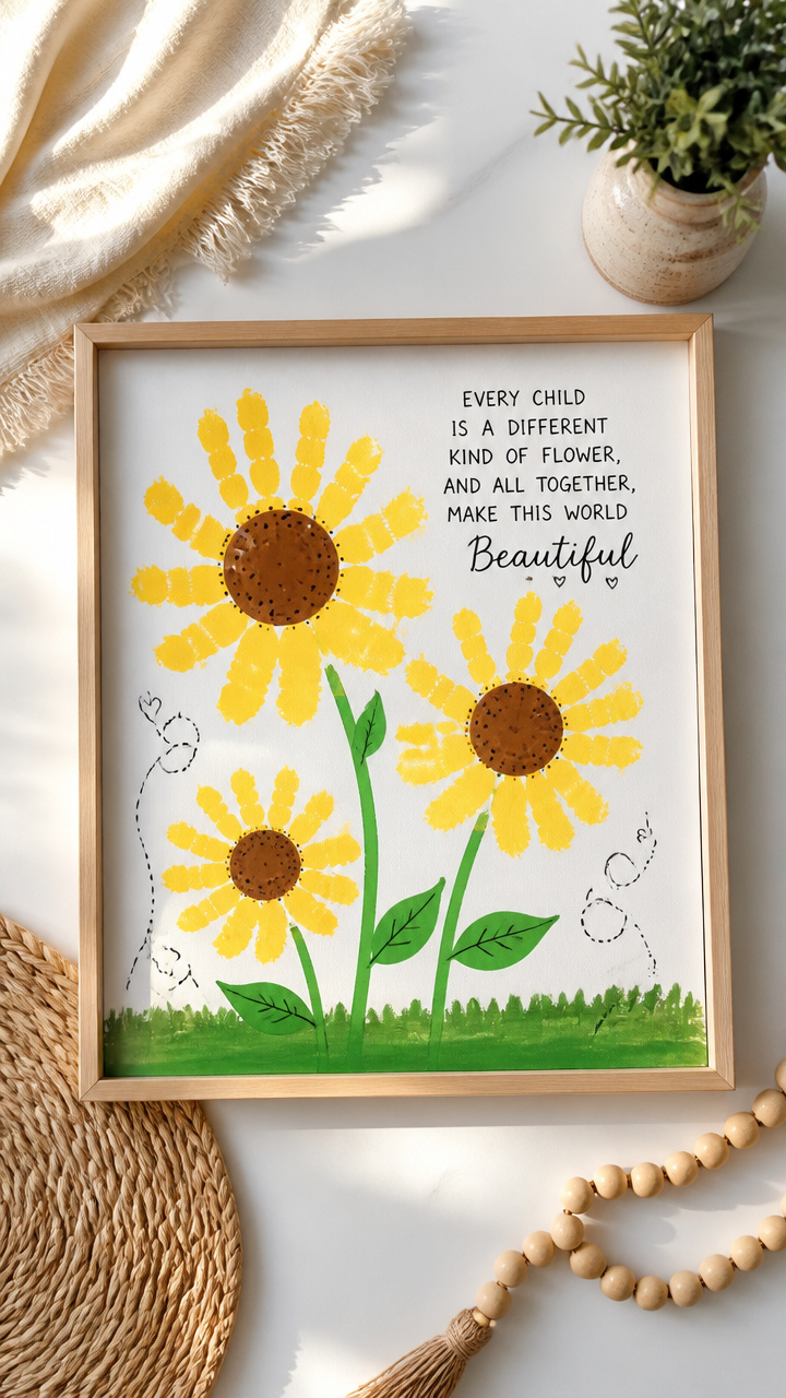 Sunflower Garden Frame
