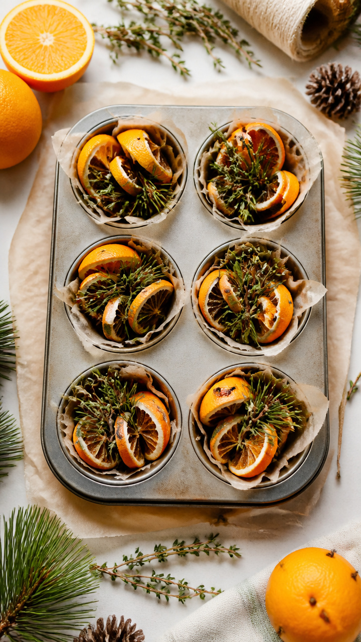 Citrus and Herb Fire Starters