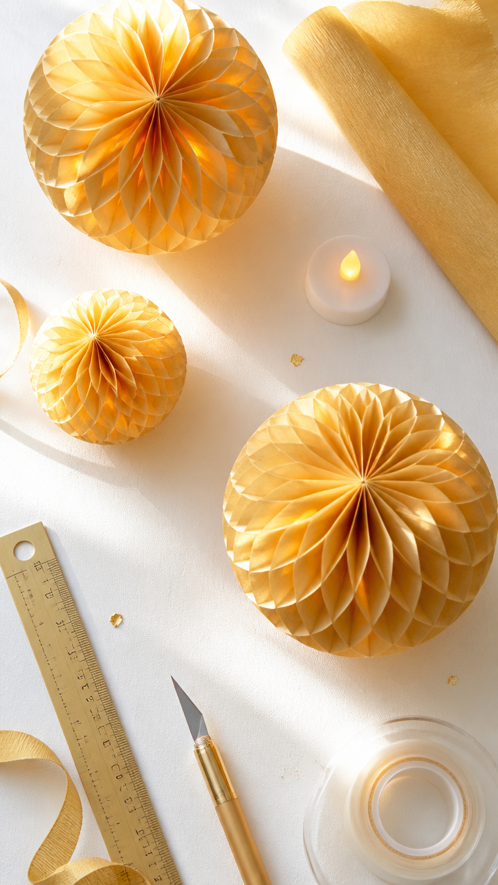 Honeycomb Paper Lanterns