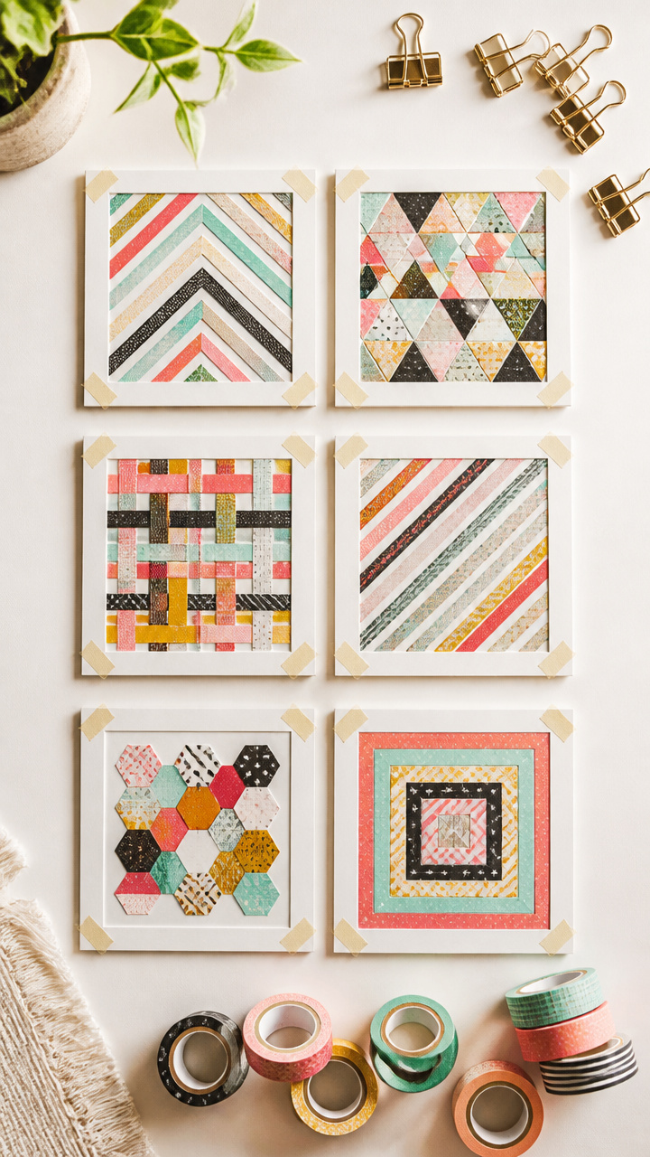 Washi Tape Picture Grid