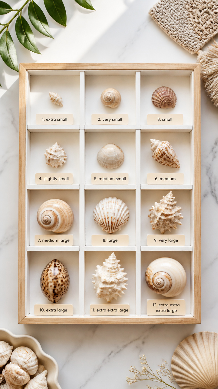 Seashell Sorting Tray