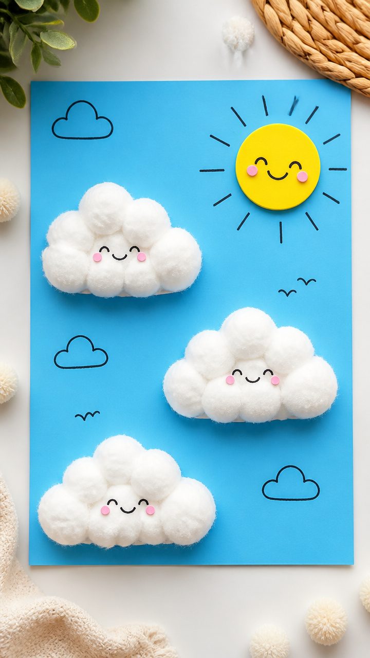 Cotton Ball Clouds