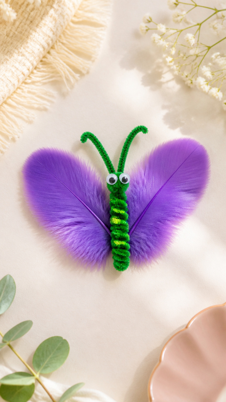 Feather Butterflies
