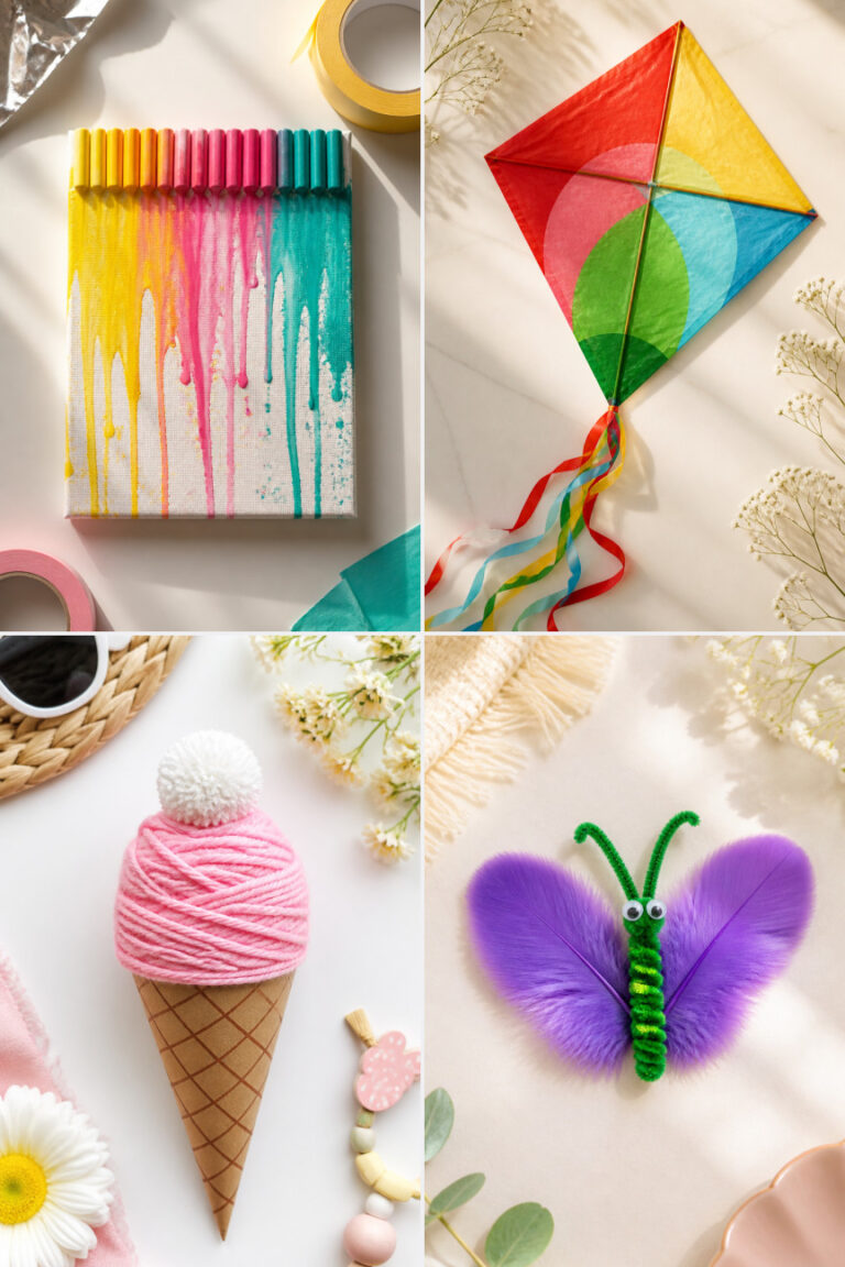 15 Adorable Summer Crafts for Toddlers