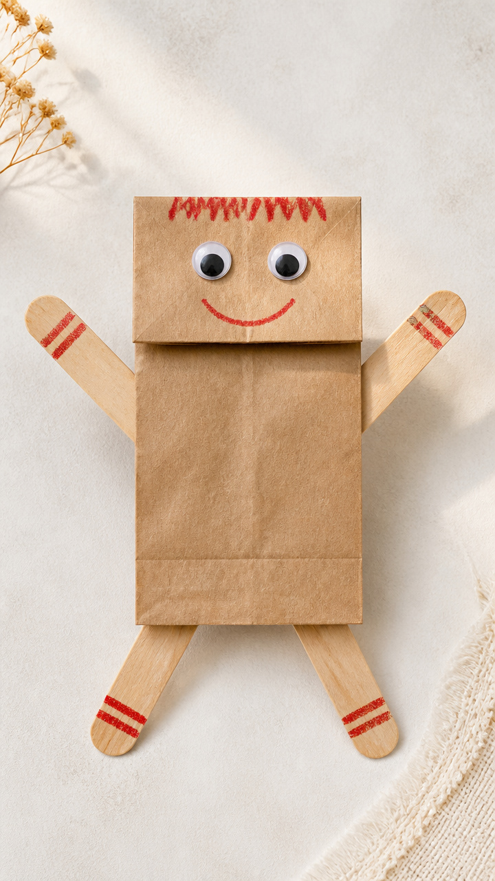 Jumping Jack Puppet
