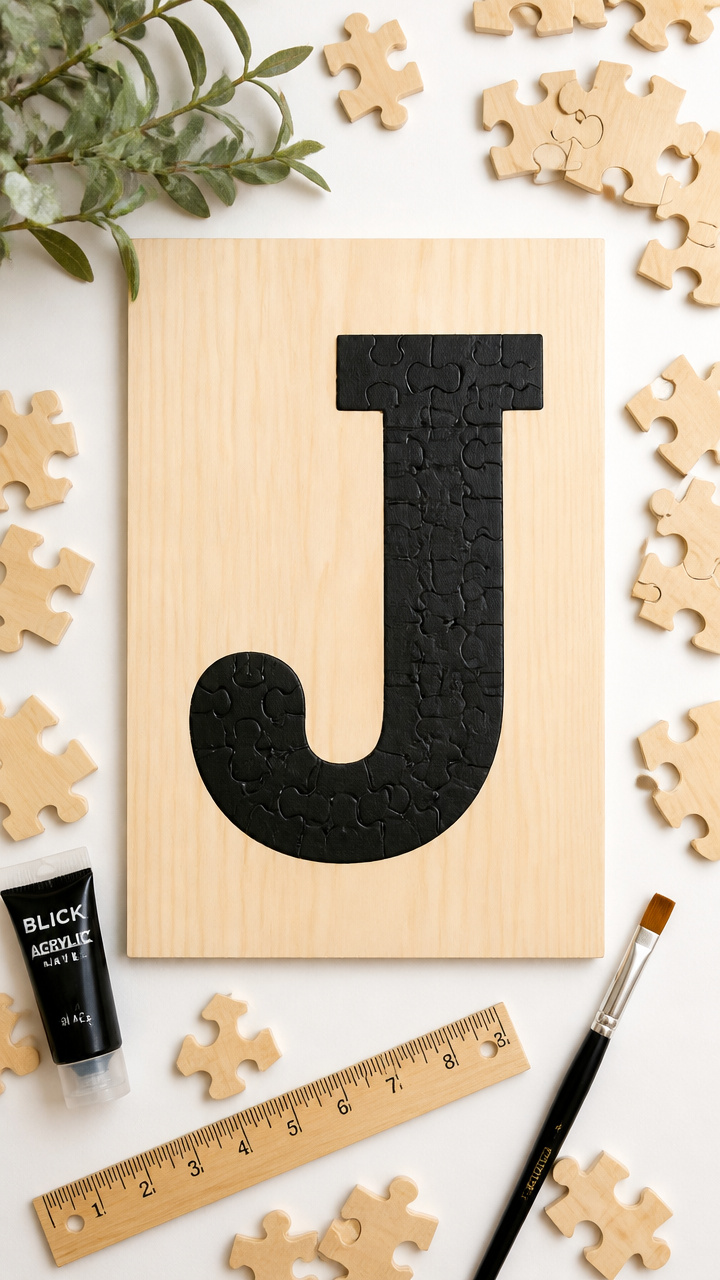 Jigsaw Puzzle 'J'