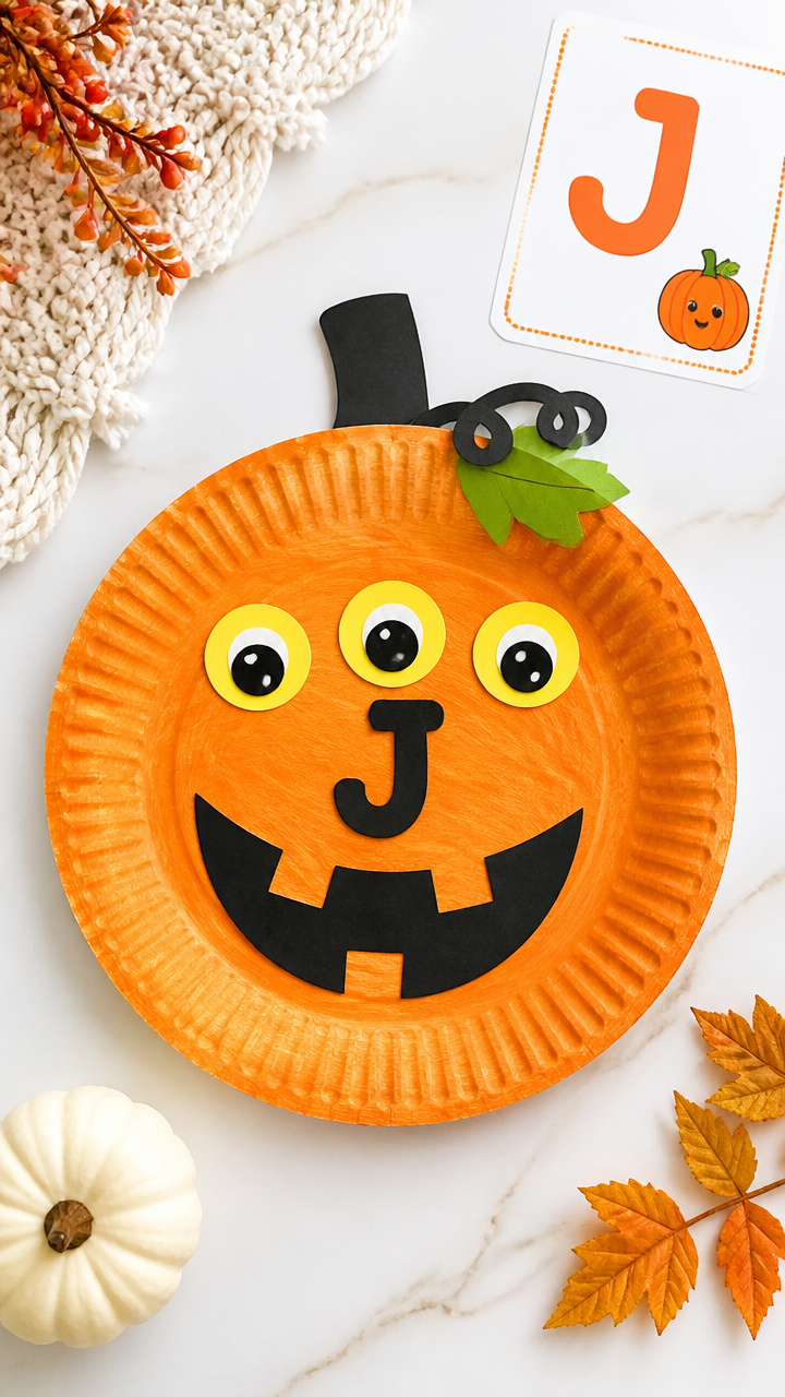 Jovial Jack-o'-Lantern Face