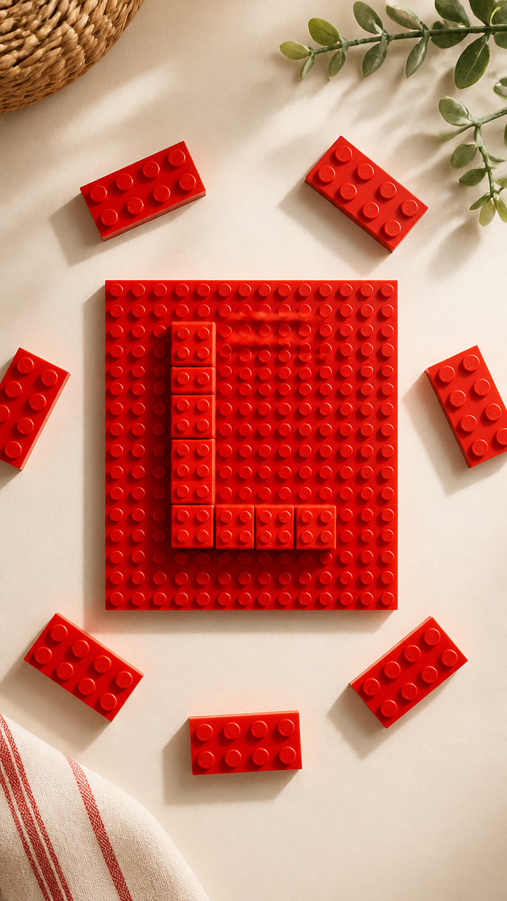 Lego Letter L Build