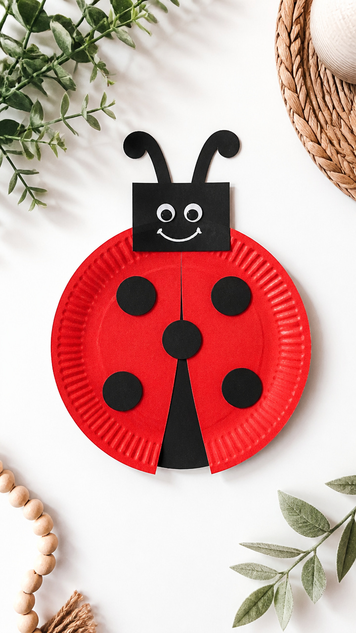 L Is for Ladybug Craft