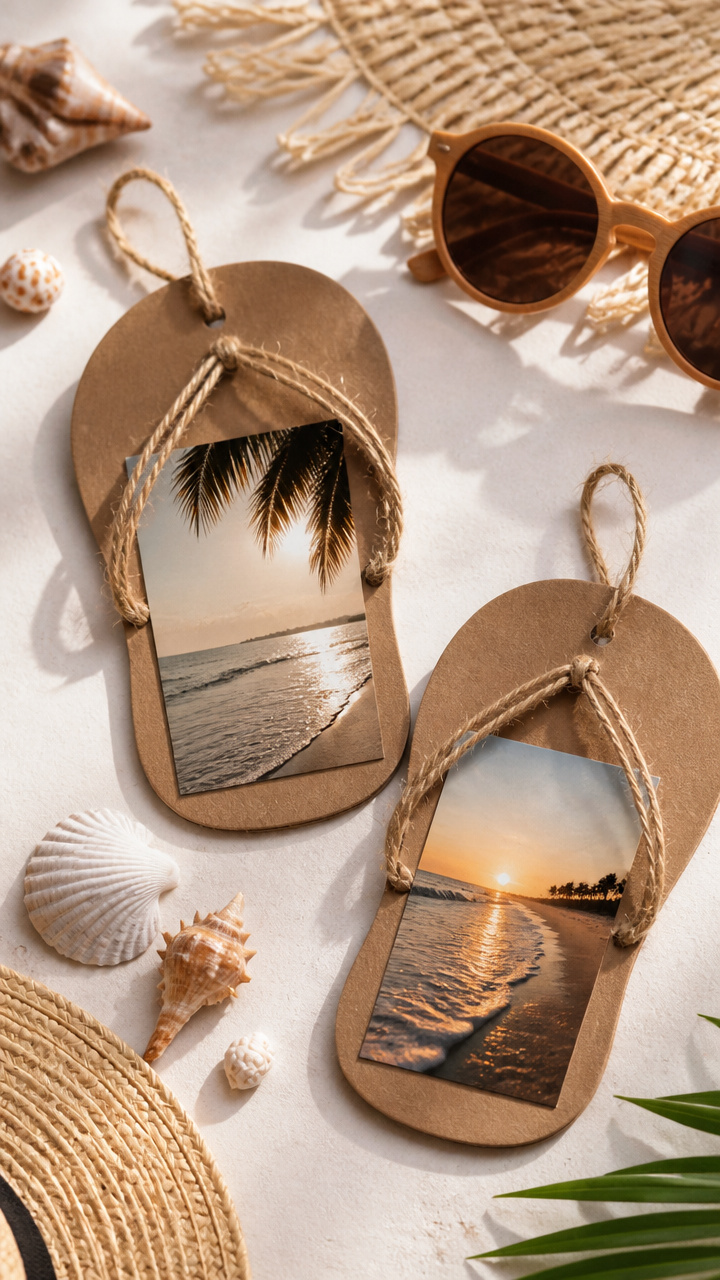 Flip-Flop Photo Holders