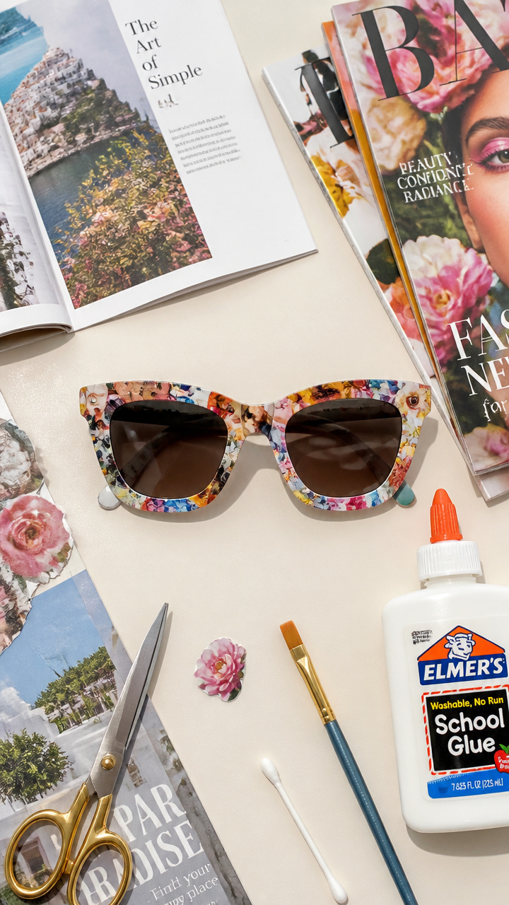 Sunglasses Frame Collages