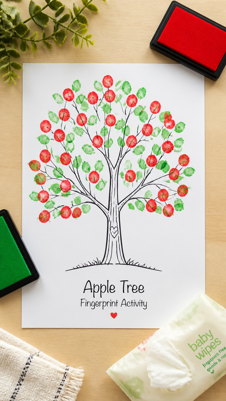 Apple Tree Fingerprint Activity
