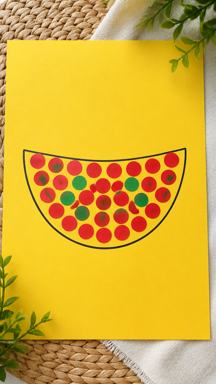 Apple Slice Sticker Scene