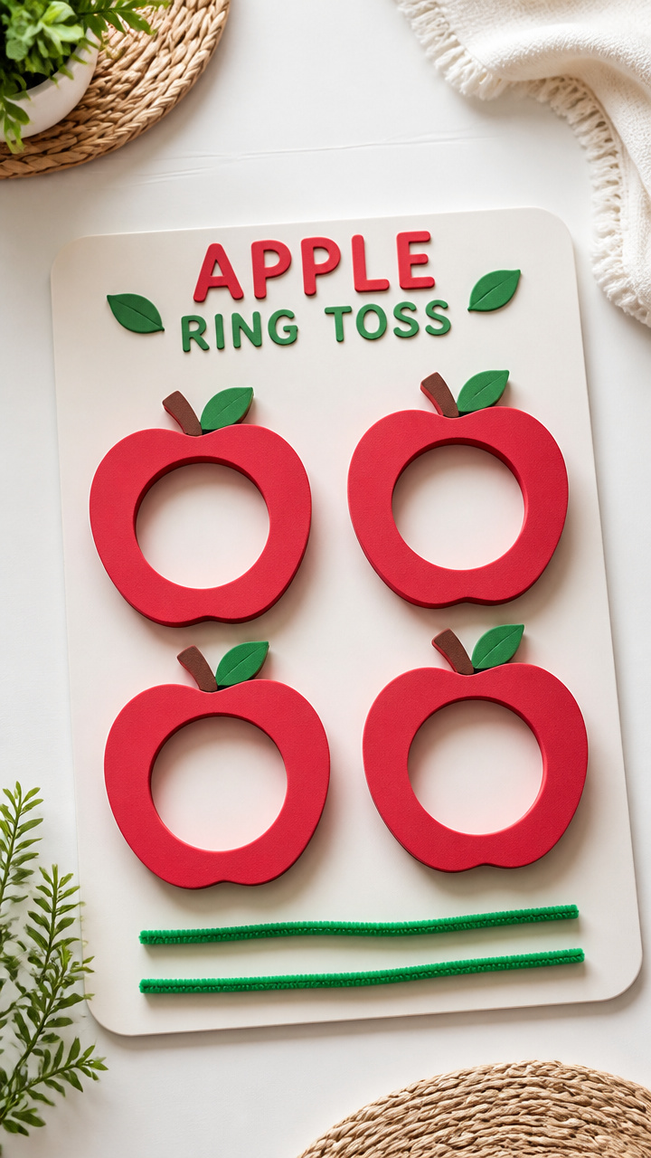 Apple Ring Toss Game