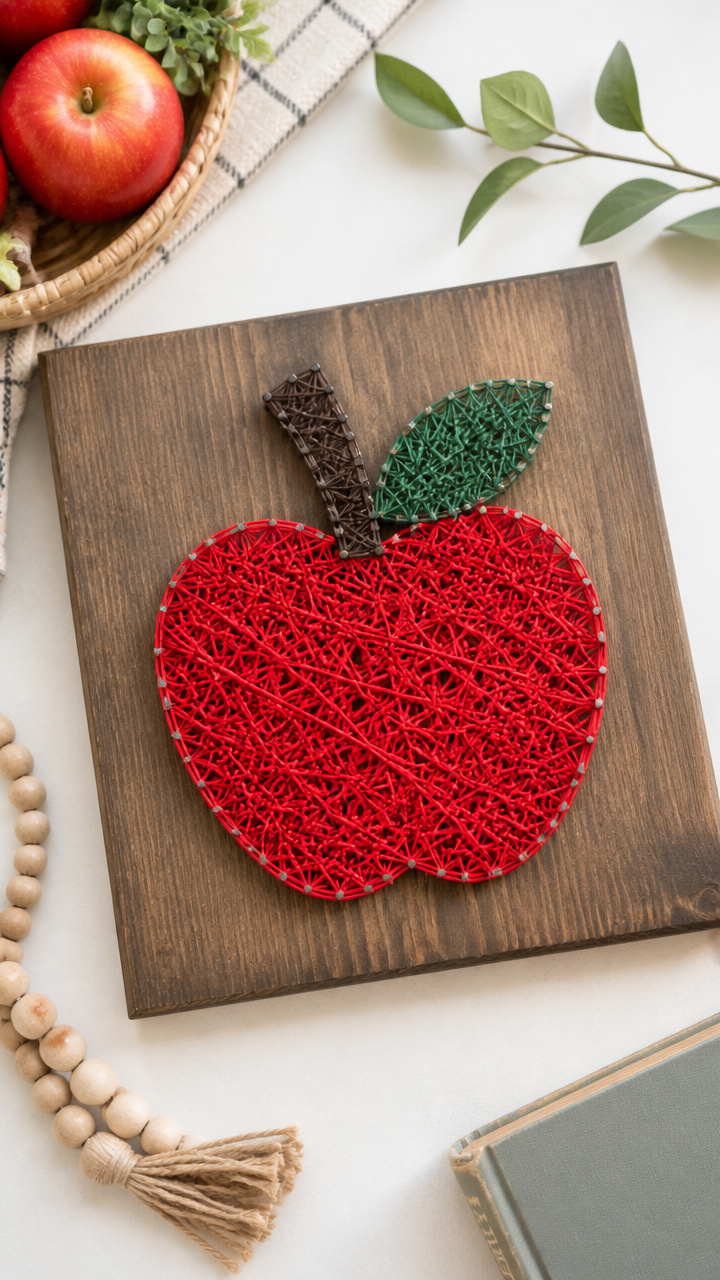 Apple Tree String Art