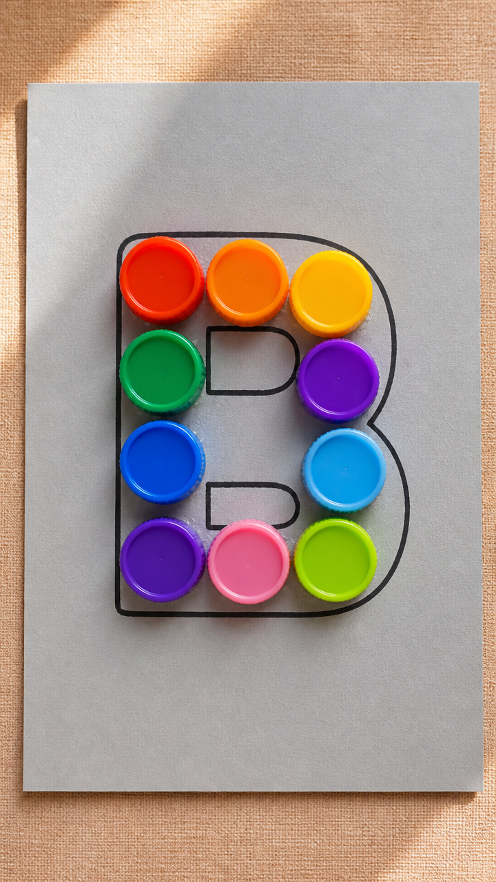 Bottle Cap Letters
