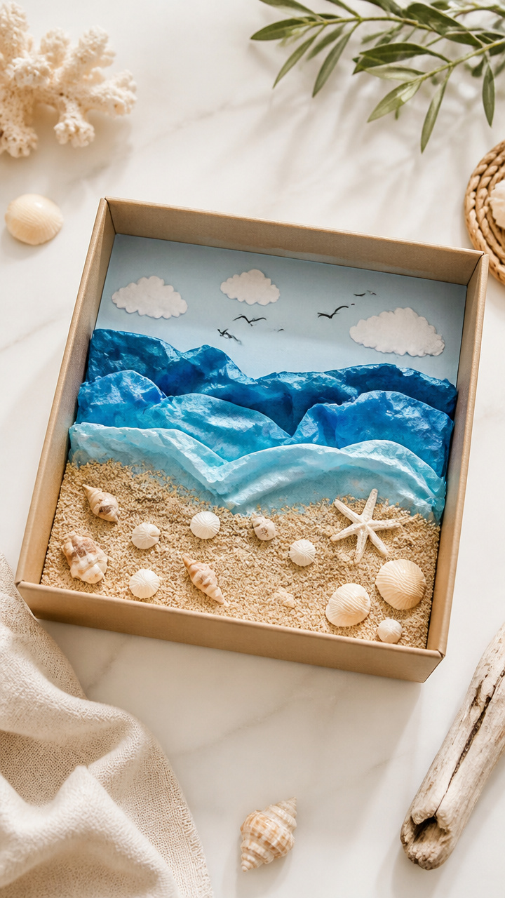 Beach Scene in a Box