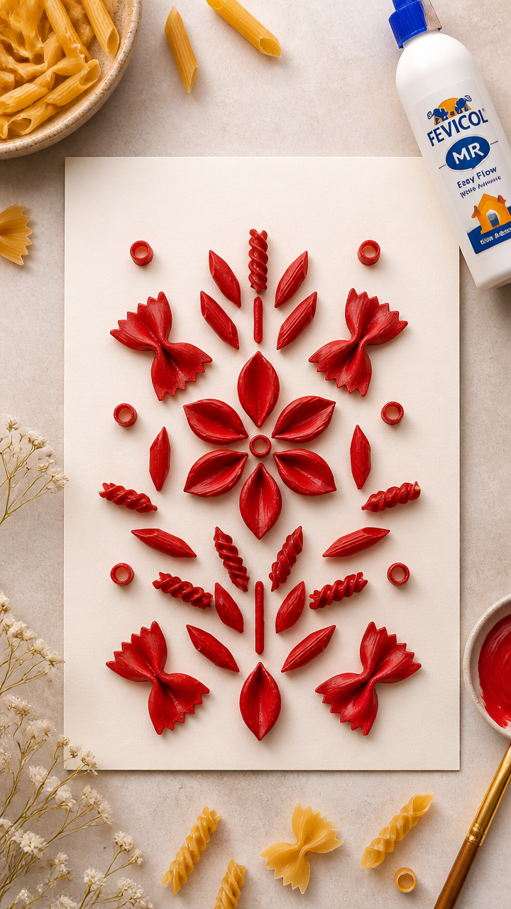 Painted Pasta Patterns