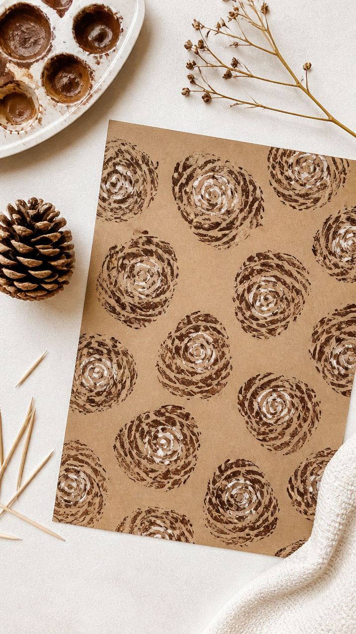 Pinecone Paint Rollers