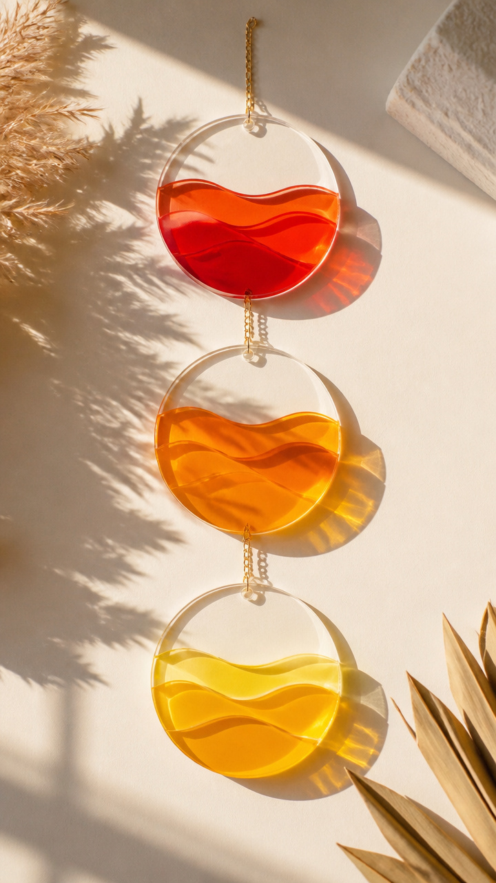 Sunset Gradient Suncatchers