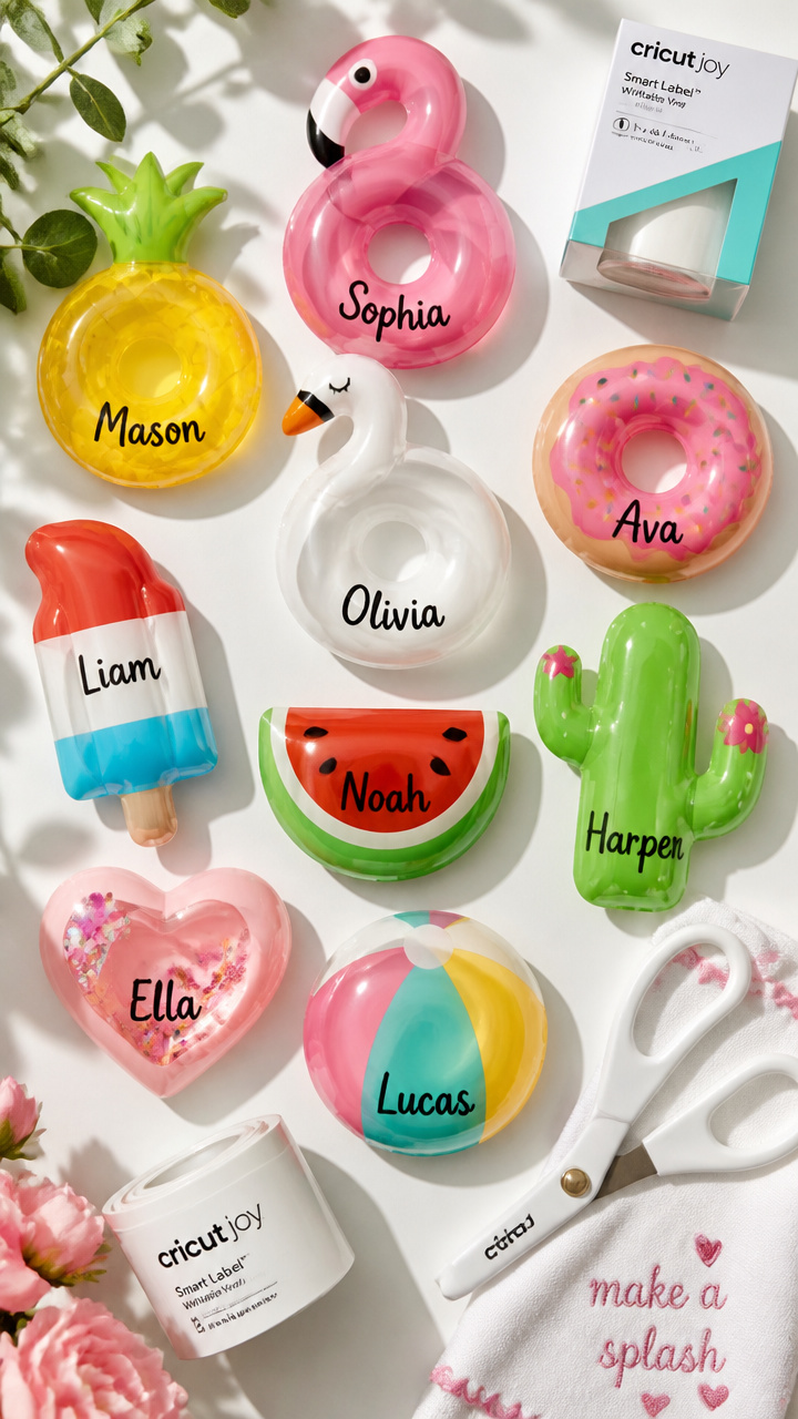 Pool Float Name Tags