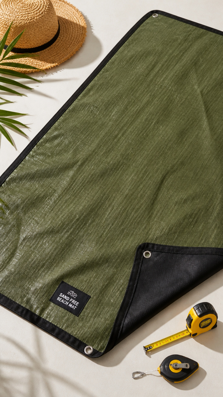 DIY Sand-Free Beach Mat