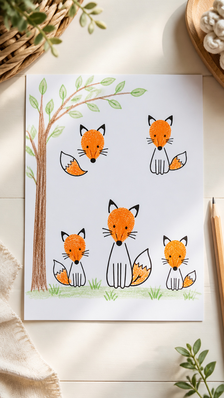 Fingerprint Foxy Foxes