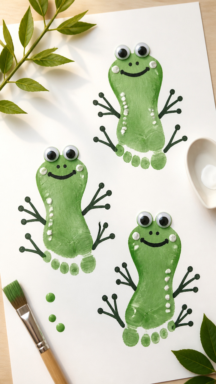 Footprint Frogs