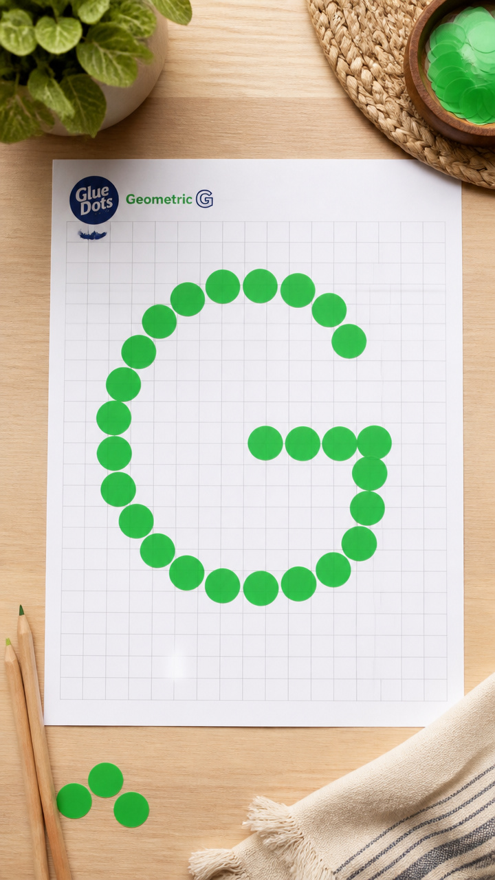 Glue Dot Geometric G