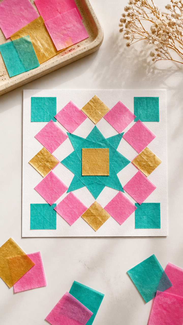 Queen's Quilt Square Collage